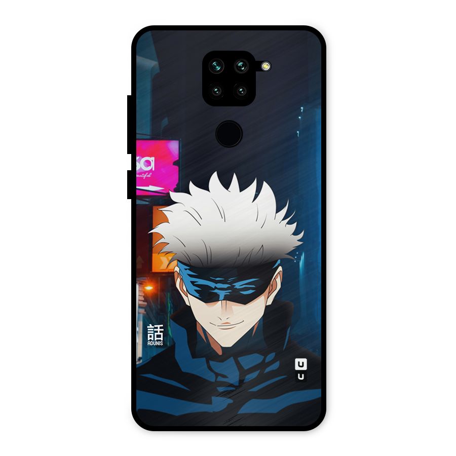 Gojo Smiles Metal Back Case for Redmi Note 9