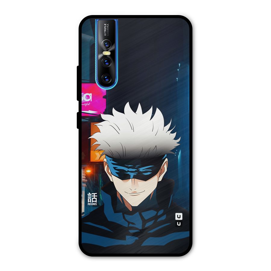 Gojo Smiles Metal Back Case for Vivo V15 Pro