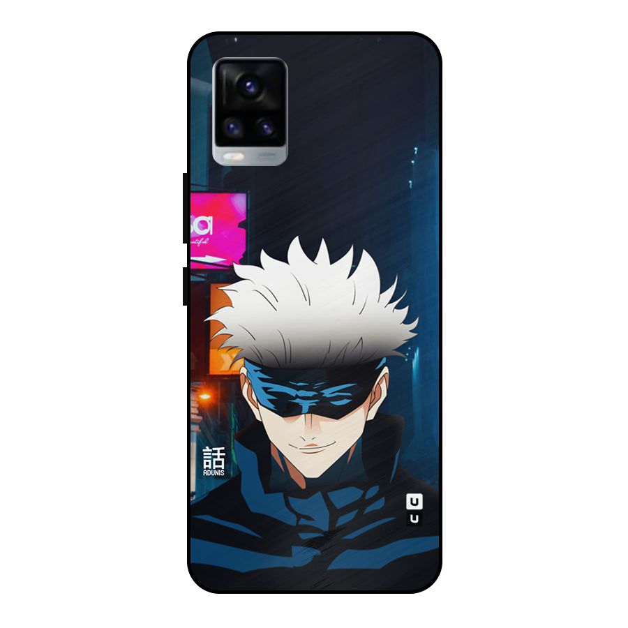 Gojo Smiles Metal Back Case for Vivo V20