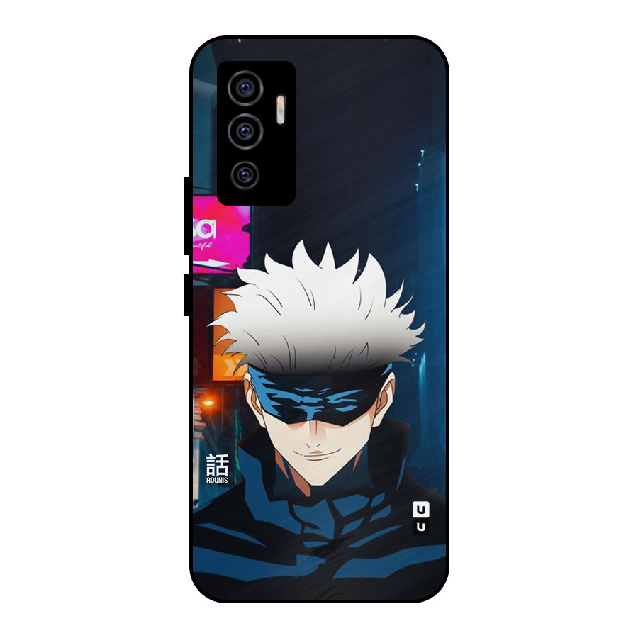 Gojo Smiles Metal Back Case for Vivo V23e