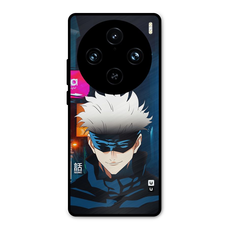 Gojo Smiles Metal Back Case for Vivo X100 Pro