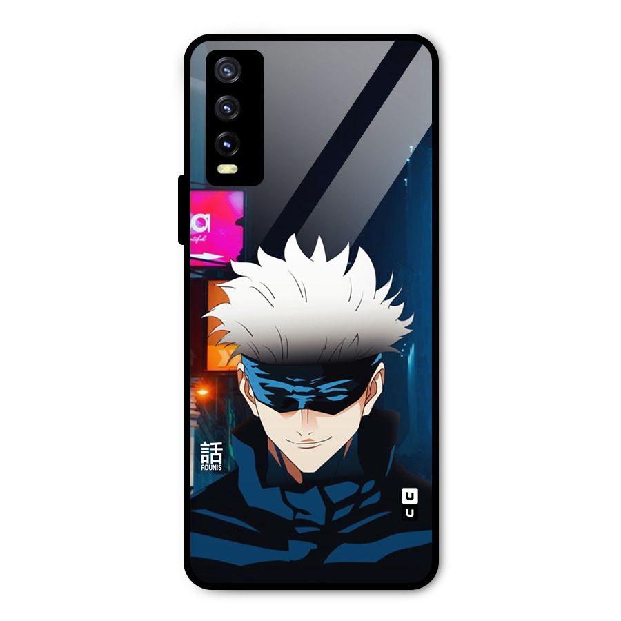Gojo Smiles Metal Back Case for Vivo Y20 2021