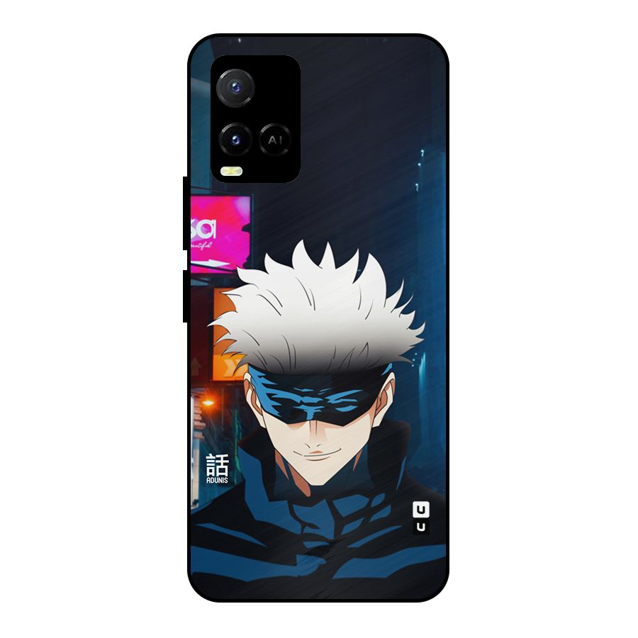 Gojo Smiles Metal Back Case for Vivo Y21T