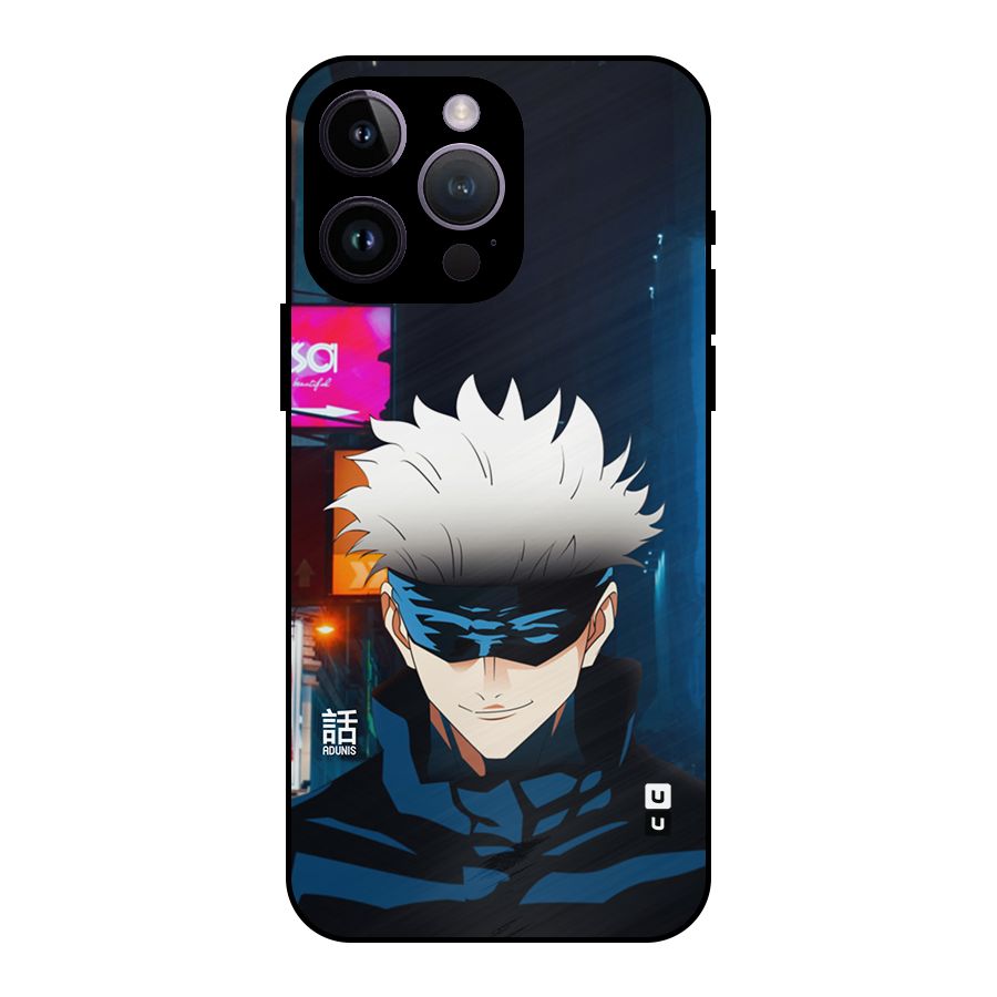 Gojo Smiles Metal Back Case for iPhone 14 Pro Max