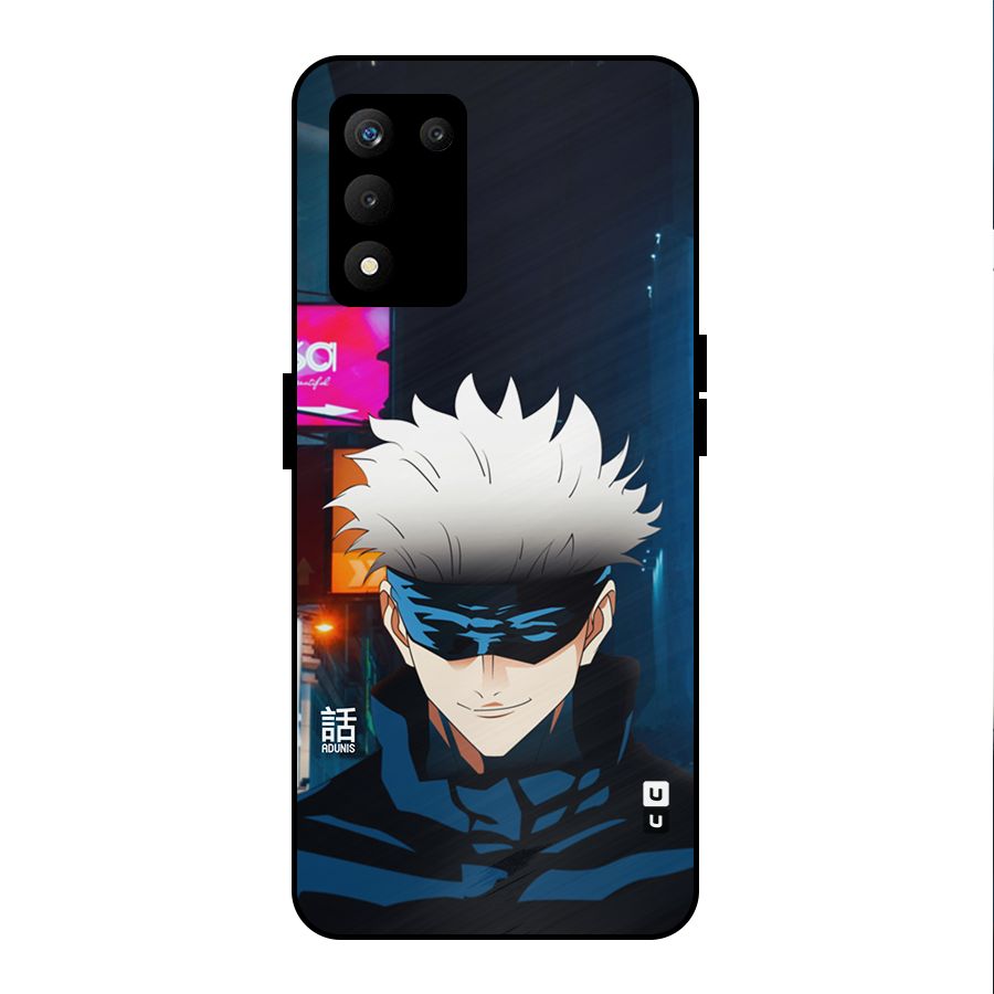 Gojo Smiles Metal Back Case for realme 9 5G SE