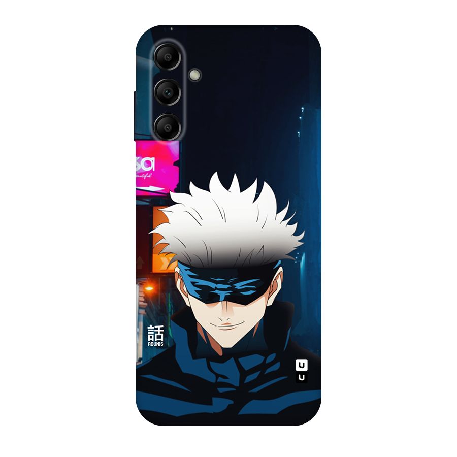 Gojo Smiles Original Polycarbonate Back Case for Galaxy A14 5G