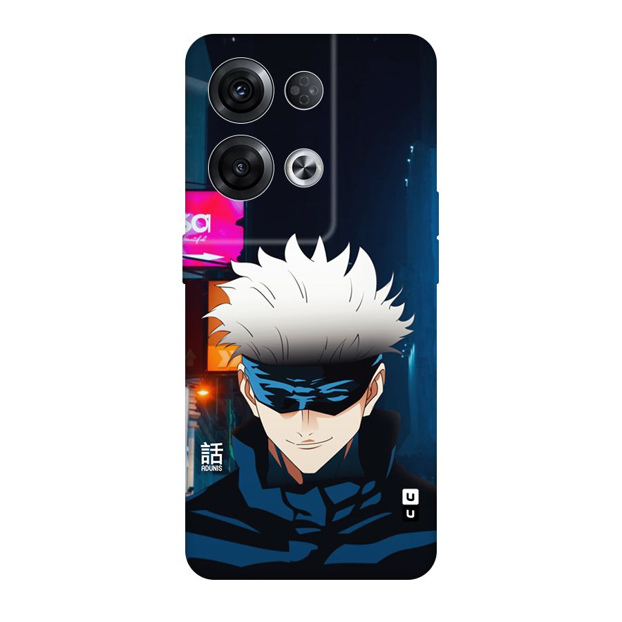 Gojo Smiles Original Polycarbonate Back Case for Oppo Reno8 Pro 5G