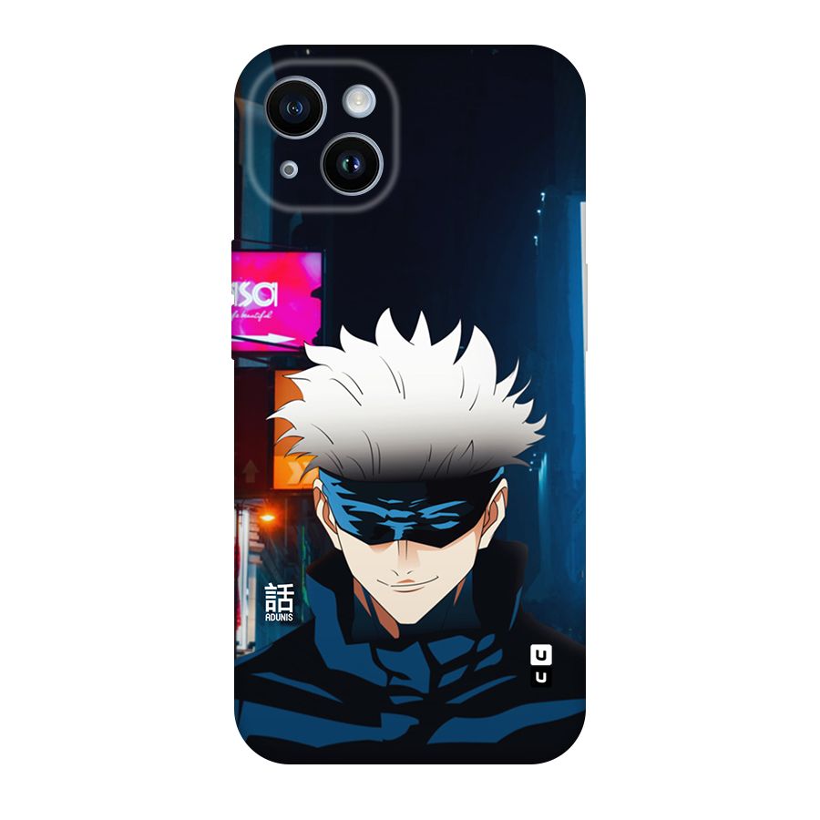 Gojo Smiles Original Polycarbonate Back Case for iPhone 14