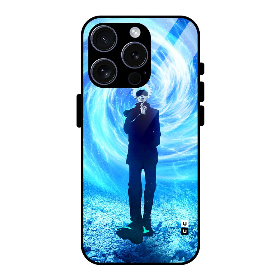 Gojo Swag Glass Back Case for iPhone 15 Pro