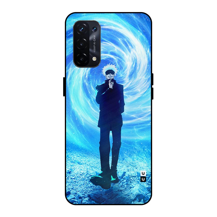 Gojo Swag Metal Back Case for Oppo A74 5G