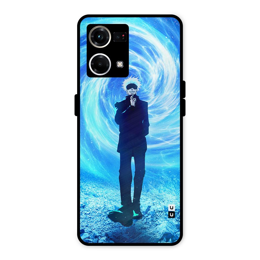 Gojo Swag Metal Back Case for Oppo F21 Pro 4G