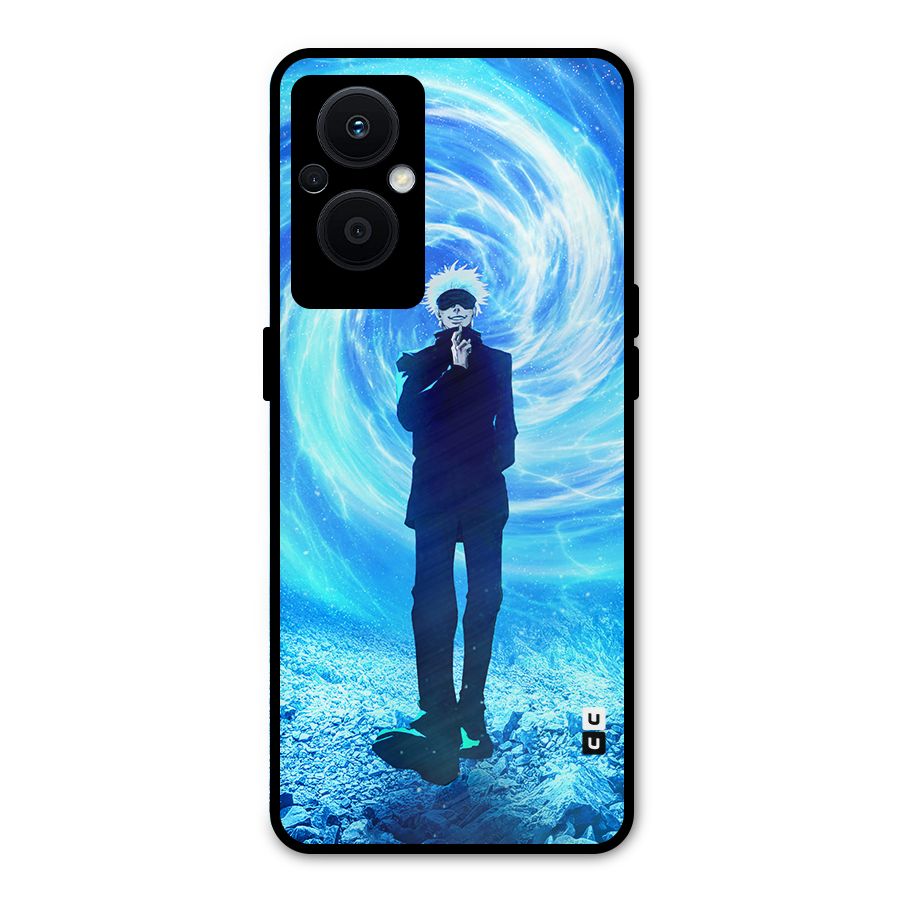 Gojo Swag Metal Back Case for Oppo F21 Pro 5G
