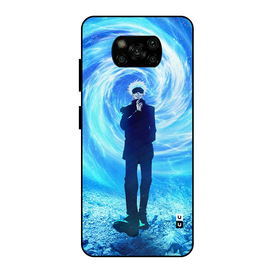 Gojo Swag Metal Back Case for Poco X3