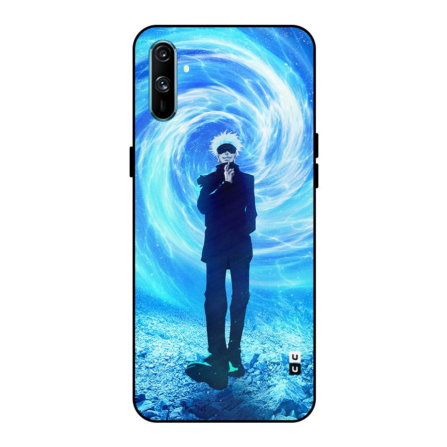 Gojo Swag Metal Back Case for Realme C3