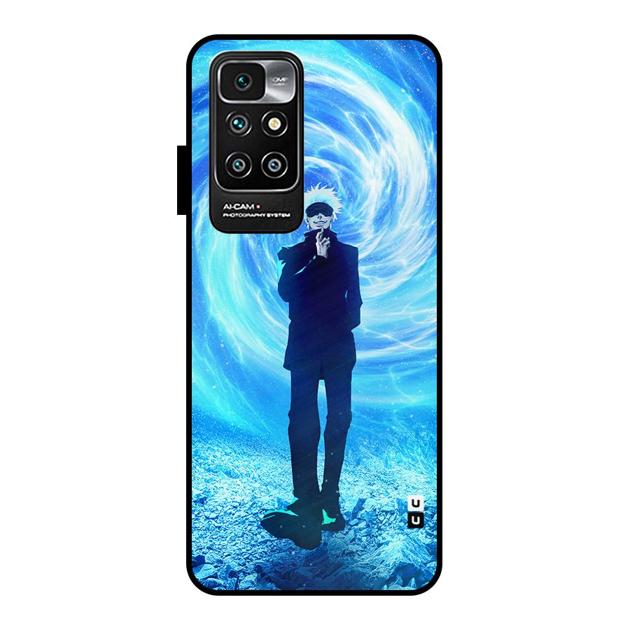 Gojo Swag Metal Back Case for Redmi 10 Prime