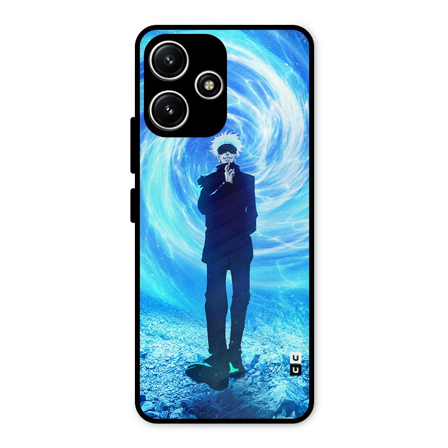 Gojo Swag Metal Back Case for Redmi 12 5G