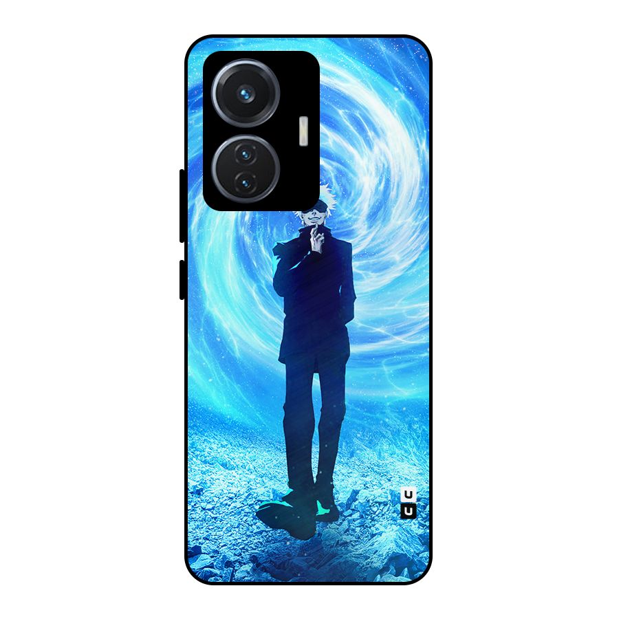 Gojo Swag Metal Back Case for Vivo T1 44W