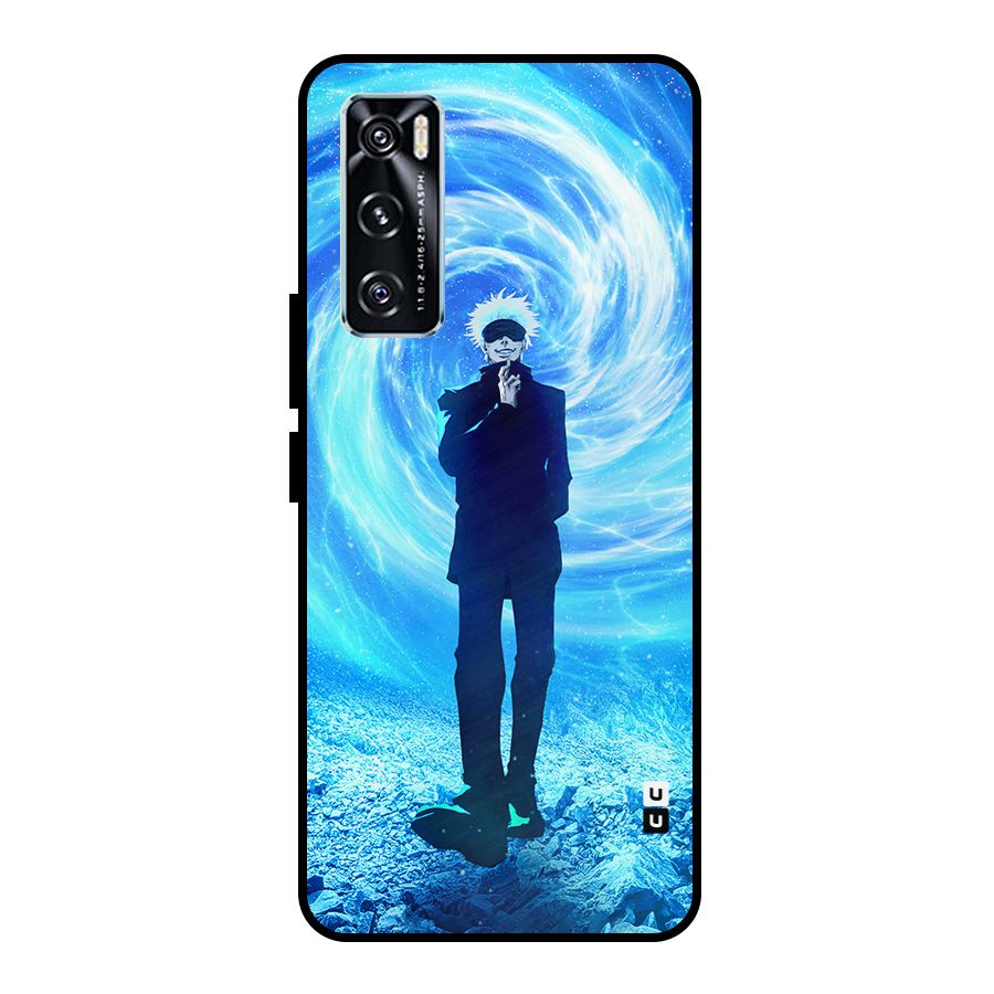Gojo Swag Metal Back Case for Vivo V20 SE