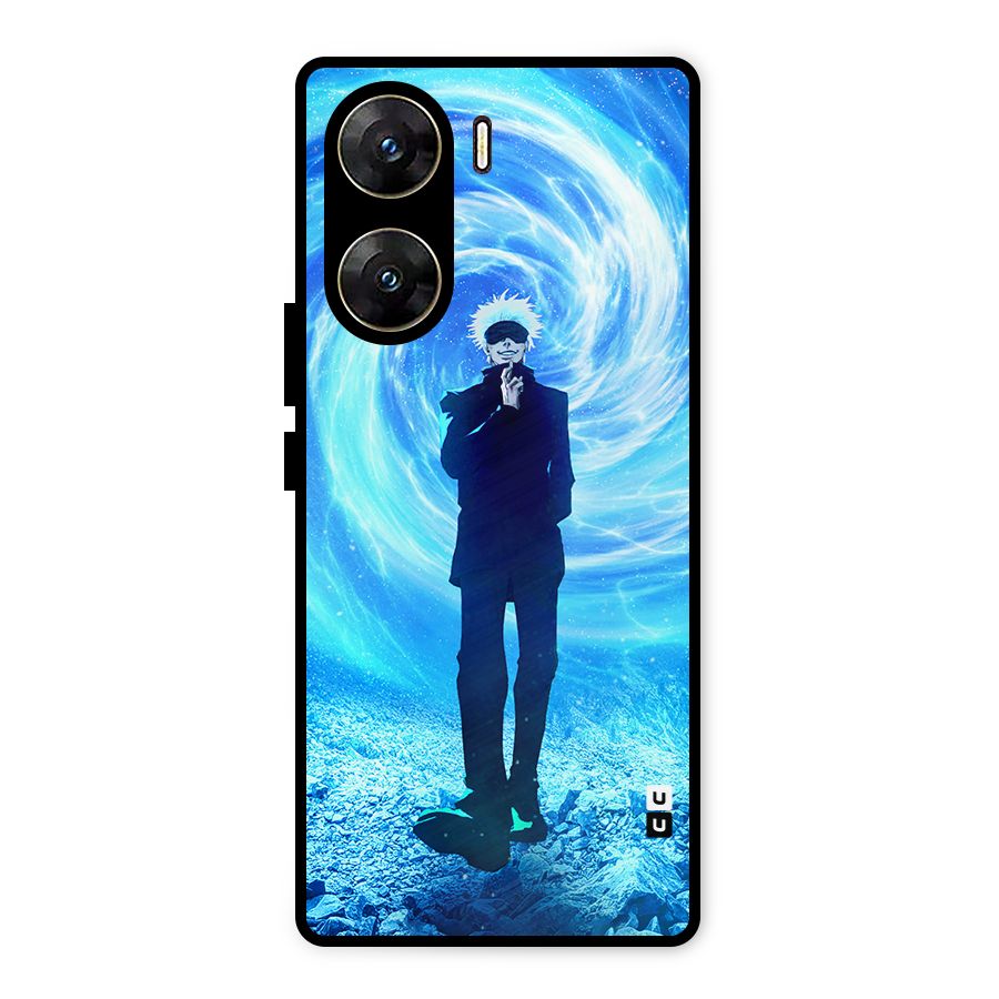 Gojo Swag Metal Back Case for Vivo V29e