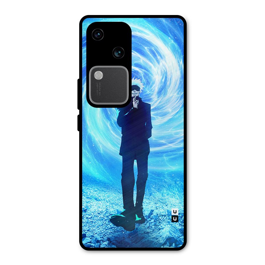 Gojo Swag Metal Back Case for Vivo V30