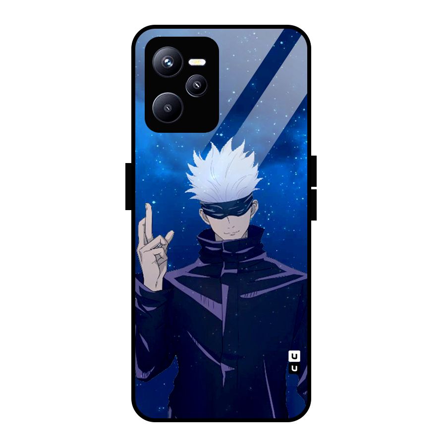 Gojo Winner Glass Back Case for Realme C35