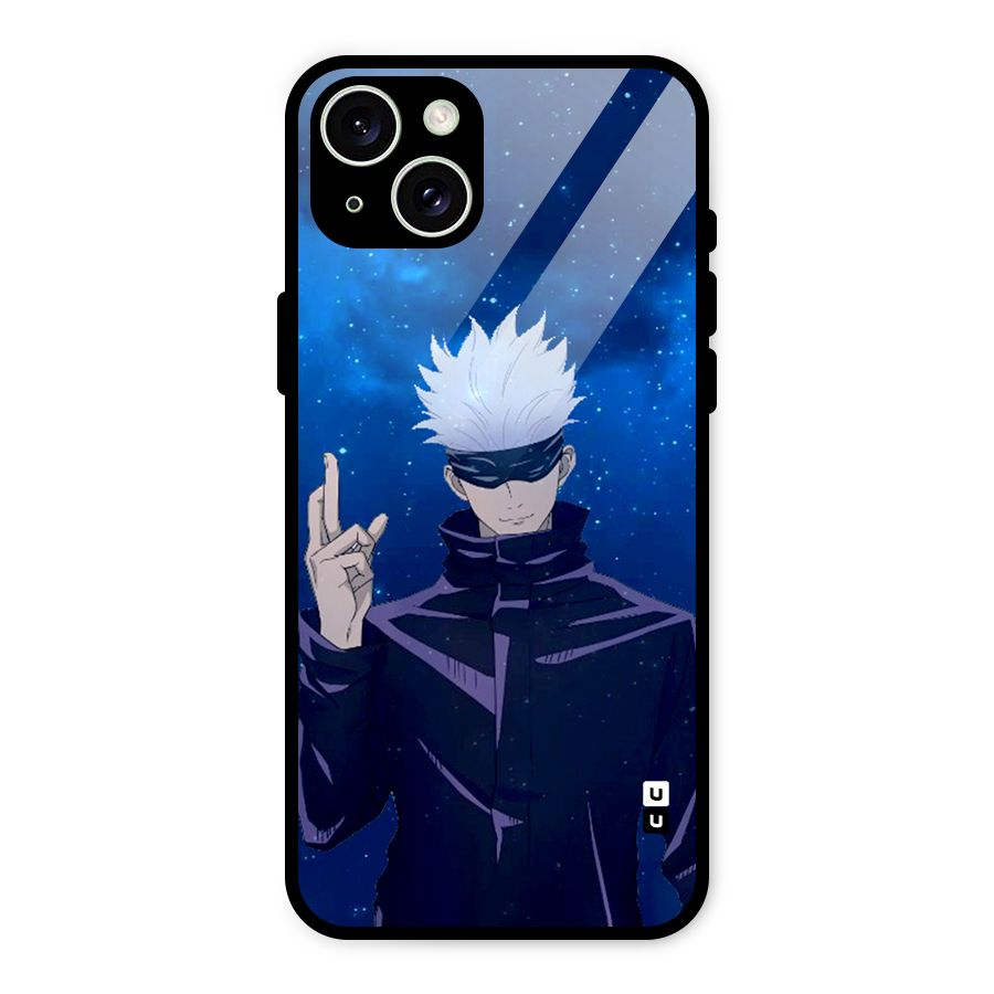 Gojo Winner Glass Back Case for iPhone 15 Plus