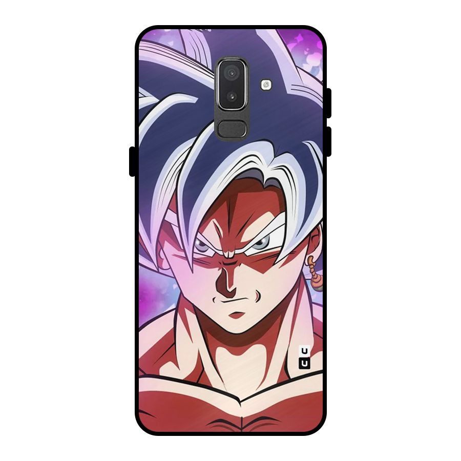 Goku Instinct Metal Back Case for Galaxy On8 (2018)