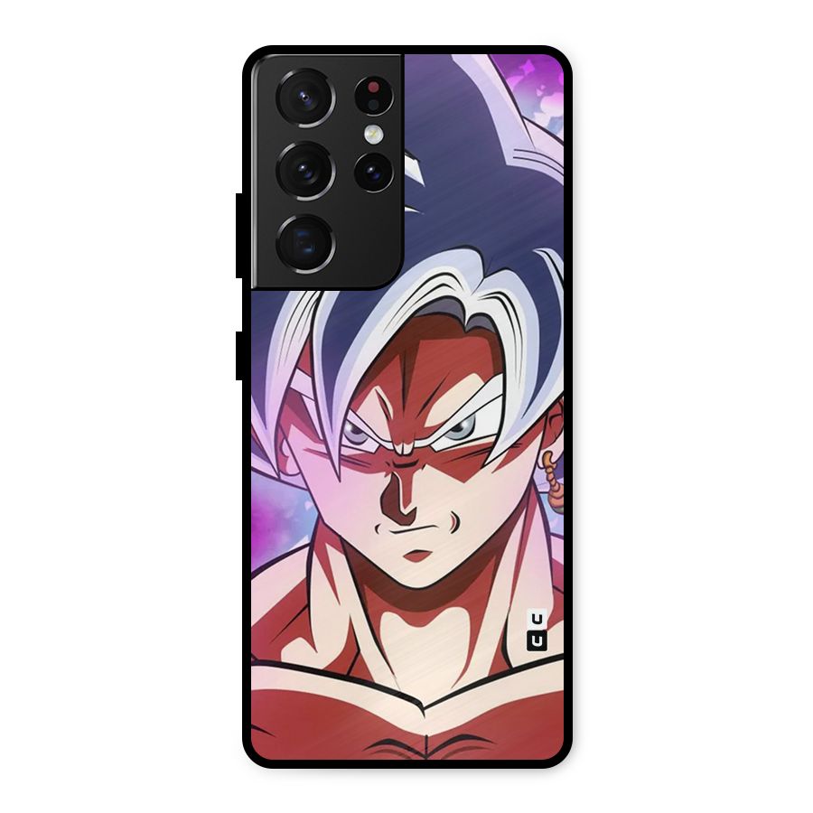 Goku Instinct Metal Back Case for Galaxy S21 Ultra 5G