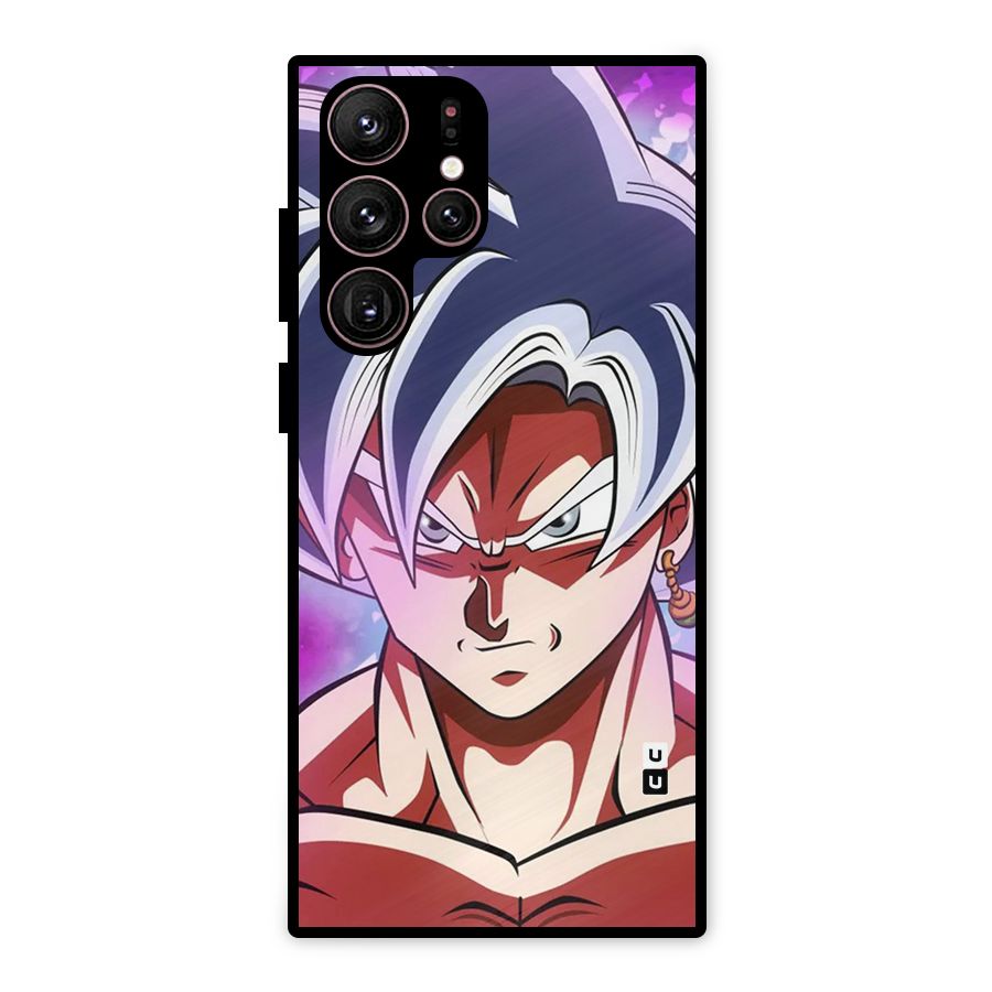 Goku Instinct Metal Back Case for Galaxy S22 Ultra 5G