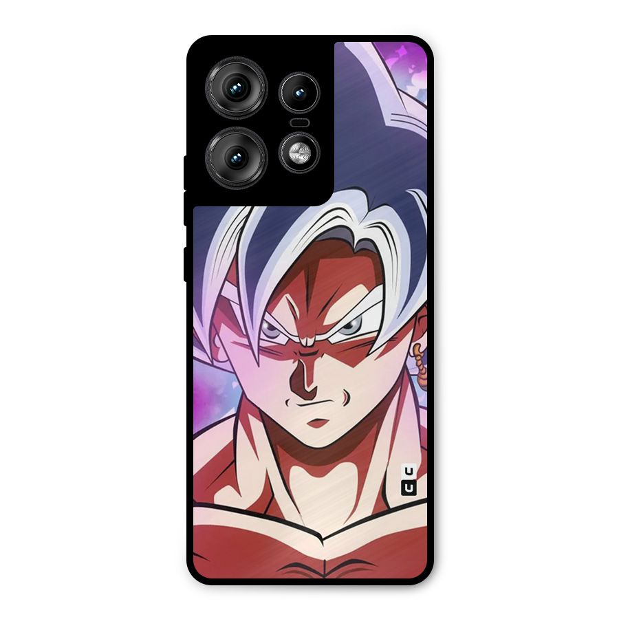 Goku Instinct Metal Back Case for Motorola Edge 50 Pro