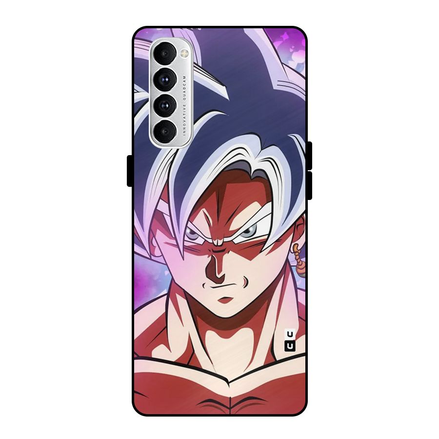 Goku Instinct Metal Back Case for Oppo Reno4 Pro