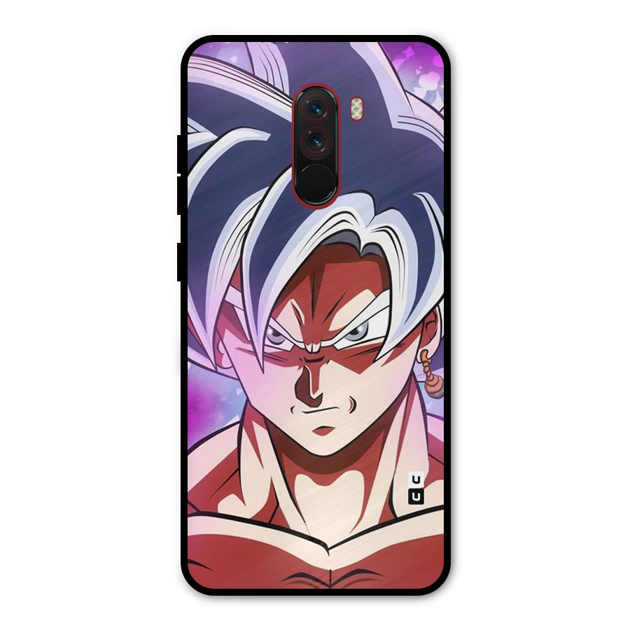Goku Instinct Metal Back Case for Poco F1