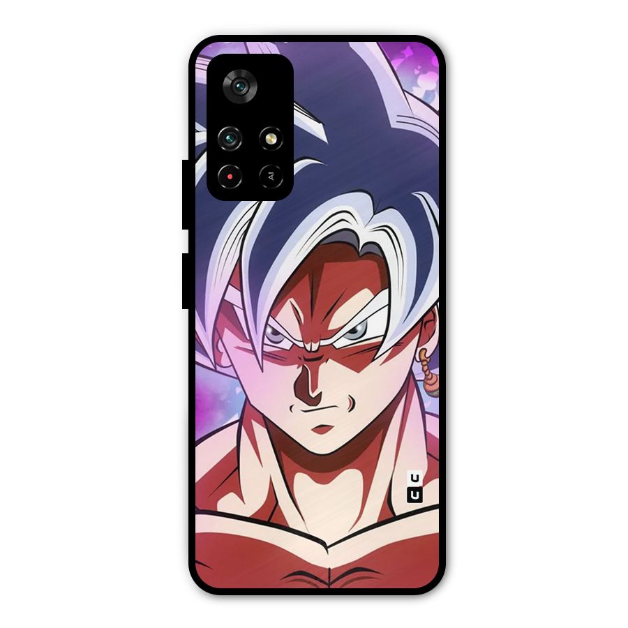 Goku Instinct Metal Back Case for Redmi Note 11T 5G