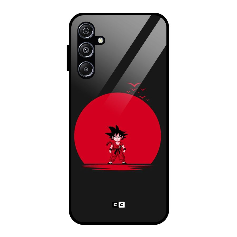 Goku Kid Art Glass Back Case for Galaxy M34 5G