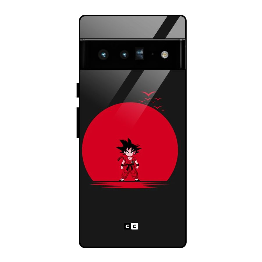Goku Kid Art Glass Back Case for Google Pixel 6 Pro