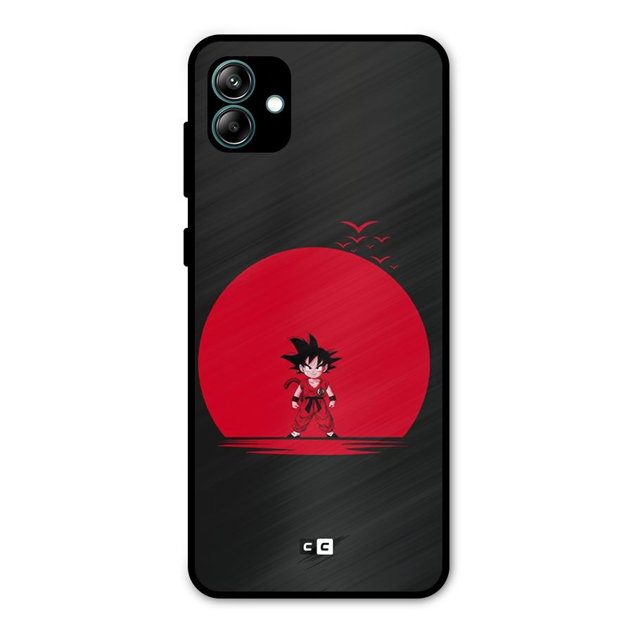 Goku Kid Art Metal Back Case for Galaxy A04