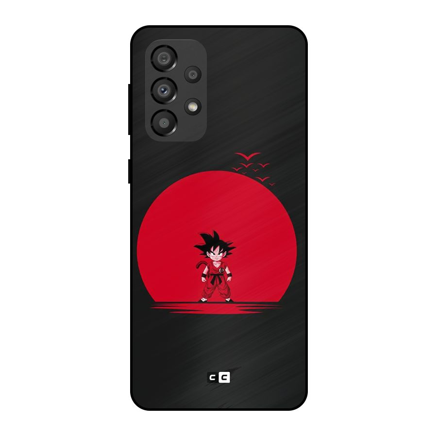 Goku Kid Art Metal Back Case for Galaxy A33 5G
