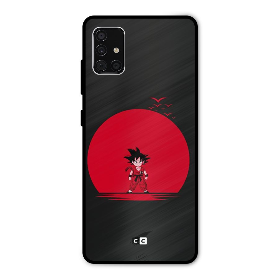 Goku Kid Art Metal Back Case for Galaxy A51