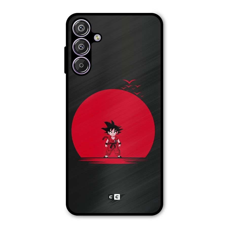 Goku Kid Art Metal Back Case for Galaxy F15