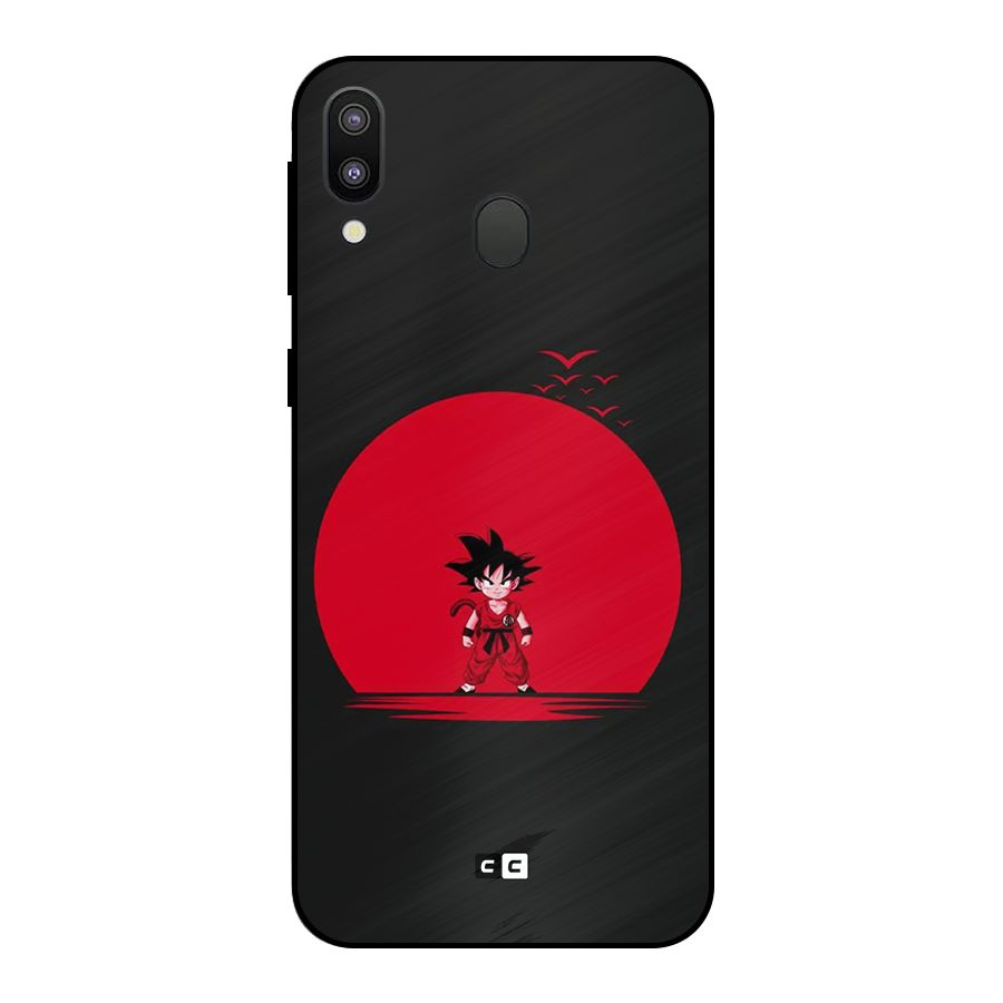 Goku Kid Art Metal Back Case for Galaxy M20