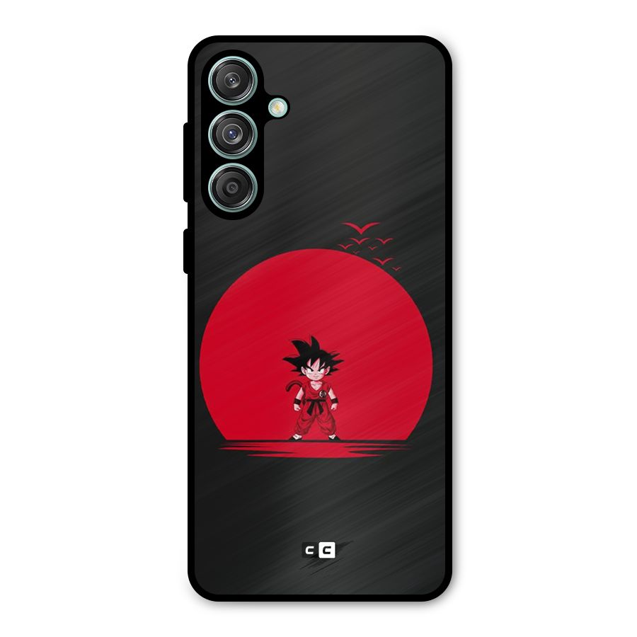 Goku Kid Art Metal Back Case for Galaxy M55 5G