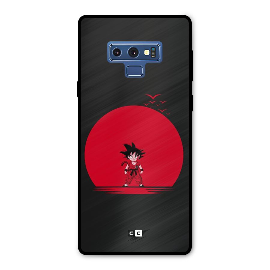 Goku Kid Art Metal Back Case for Galaxy Note 9
