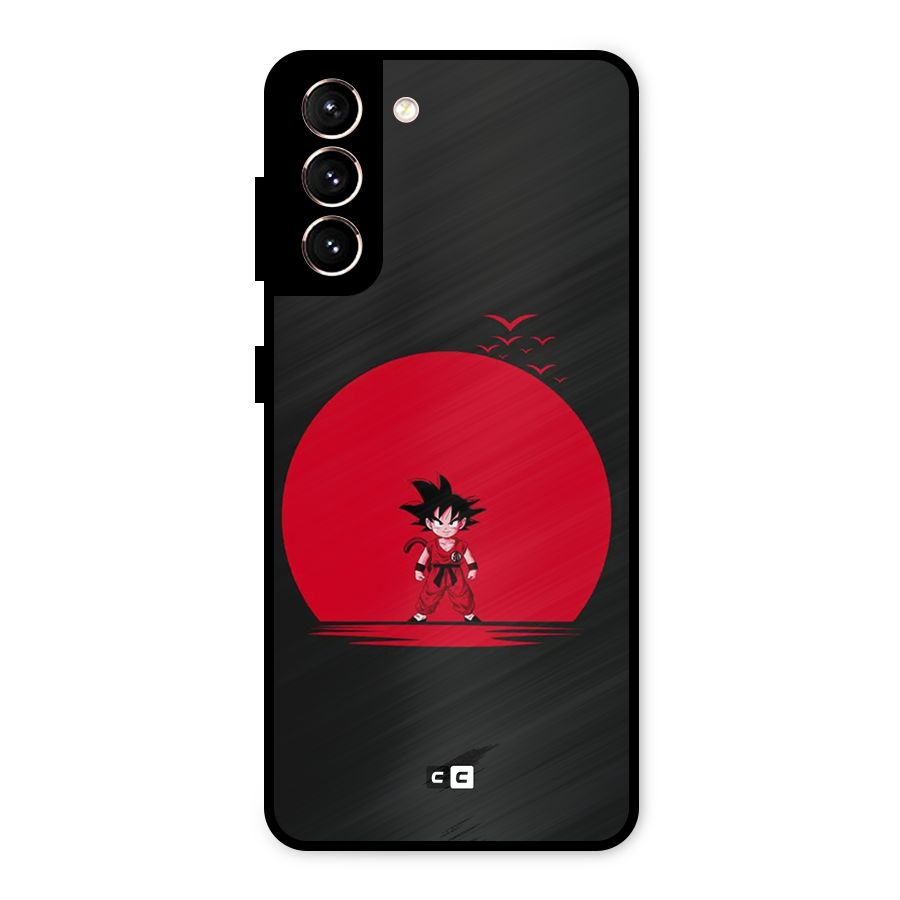 Goku Kid Art Metal Back Case for Galaxy S21 5G