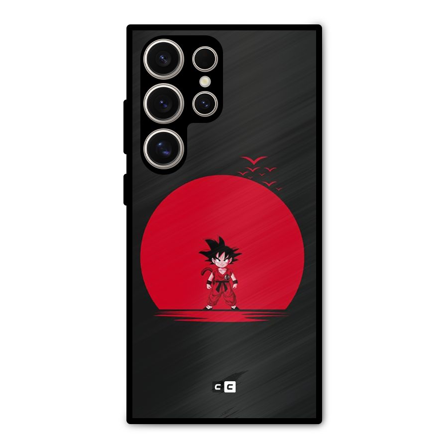 Goku Kid Art Metal Back Case for Galaxy S24 Ultra