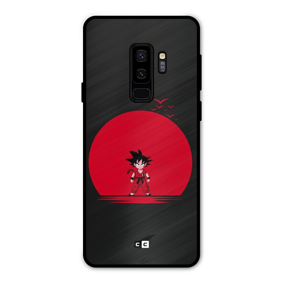 Goku Kid Art Metal Back Case for Galaxy S9 Plus