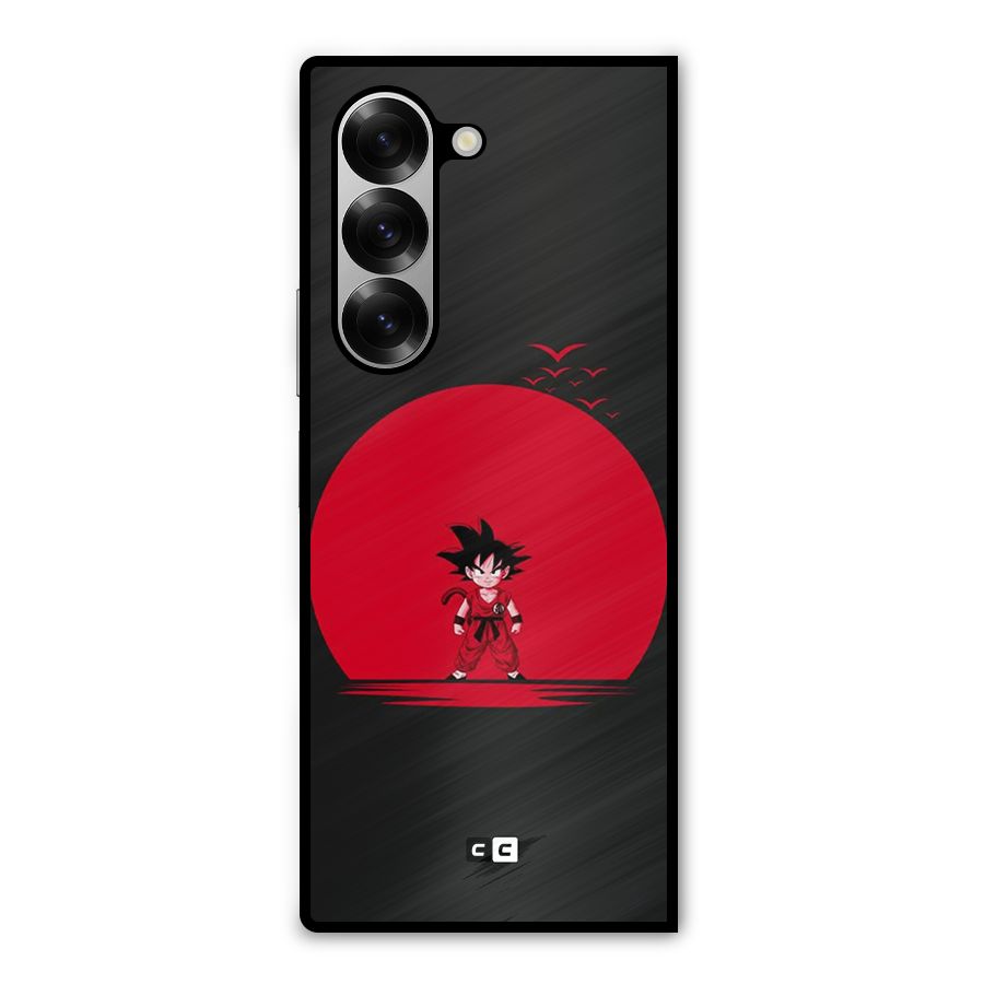 Goku Kid Art Metal Back Case for Galaxy Z Fold6