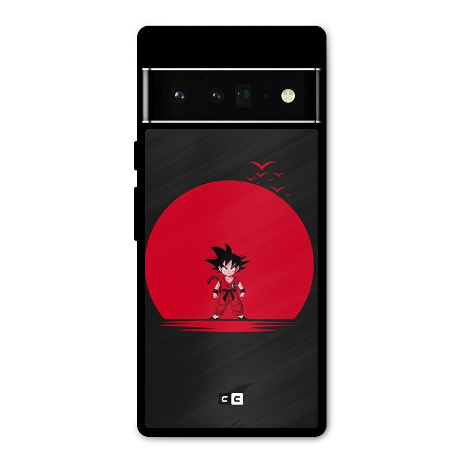 Goku Kid Art Metal Back Case for Google Pixel 6 Pro