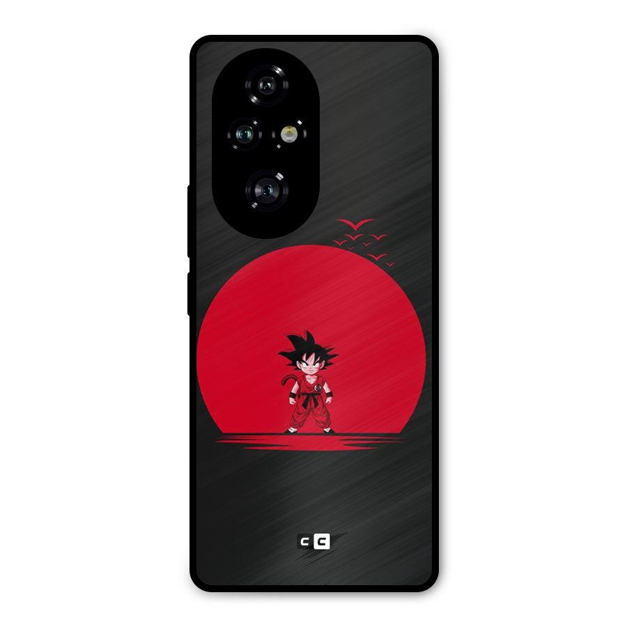 Goku Kid Art Metal Back Case for Honor 200 Pro