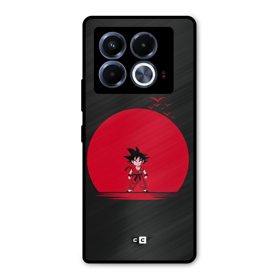 Goku Kid Art Metal Back Case for Infinix Note 40 5G