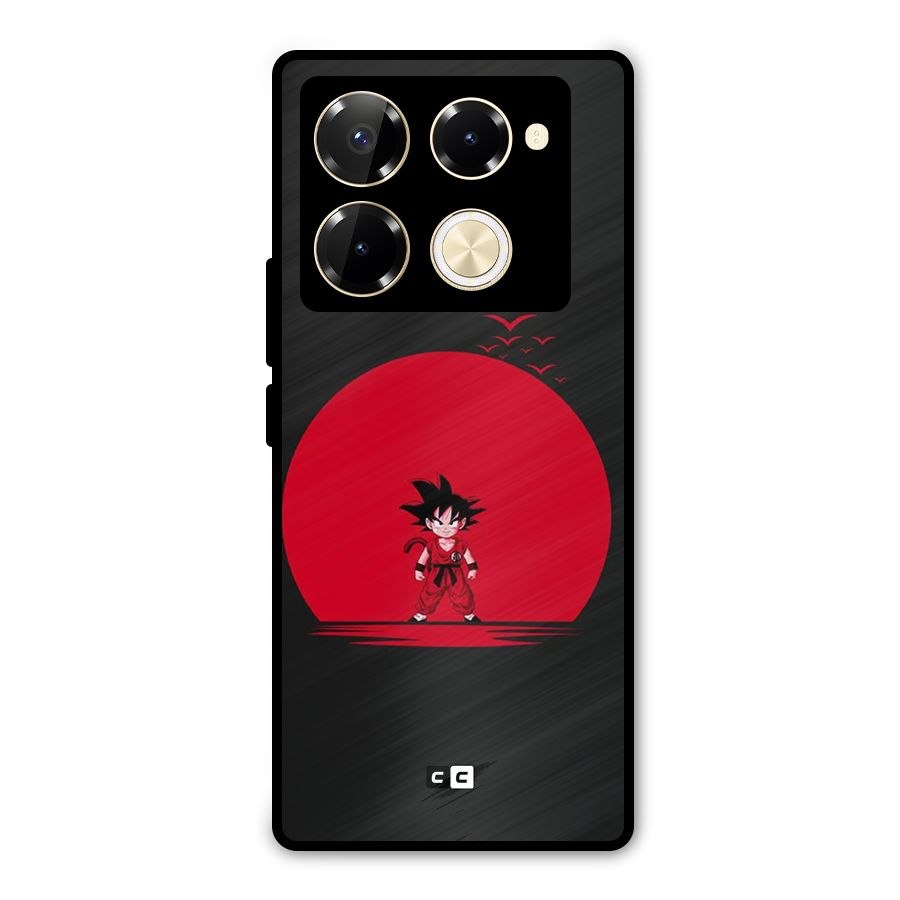 Goku Kid Art Metal Back Case for Infinix Note 40 Pro Plus